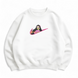 Swoosh Nezuko oversize sweatshirt, White, S (warm)