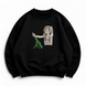 Frieren with mortar oversize sweatshirt 30.447.1 фото