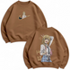 Marin Kitagawa large embroidery v2 oversize sweatshirt 31.692 фото