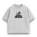 Mayuri Kurotsuchi oversize t-shirt, light gray, XS