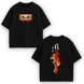 Rengoku sword large embroidery oversize t-shirt 31.188 фото