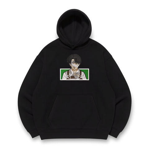 Levi Ackerman boxed v2 oversize hoodie 30.118.1 фото