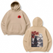 Samurai large embroidery oversize hoodie 31.565 фото