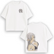 Frieren large embroidery oversize t-shirt 31.738 фото