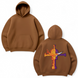 Portgas D Ace large embroidery v2 oversize hoodie 31.724 фото