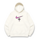 swoosh Spider-Gwen v2 oversize hoodie, White, S (warm)