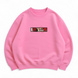 Shanks eyes boxed v2 oversize sweatshirt, Pink, S (warm)