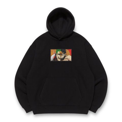 Zoro and Luffy boxed oversize hoodie 30.146.1 фото