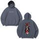 Itachi large embroidery oversize hoodie 30.1.1 фото