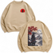 Samurai large embroidery oversize sweatshirt 31.566 фото