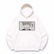Satoru Gojo boxed 30 cm oversize hoodie, White, S (warm)