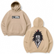 Kenpachi Zaraki large embroidery Oversize hoodie 30.111.1 фото