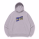 Jojo eyes boxed oversize hoodie, light gray, S (not warm)
