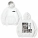 Initial D large embroidery oversize hoodie 31.365 фото