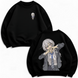 Haimia Senpai large embroidery oversize sweatshirt 31.728 фото