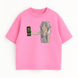 Frieren with energy drink black oversize t-shirt 31.269 фото