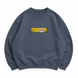 Sanji eyes boxed oversize sweatshirt, Gray, S (warm)
