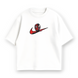 swoosh Spider-man and Venom oversize t-shirt, White, XS