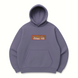 Yagami Light eyes boxed oversize hoodie, Gray, S (warm)