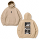 Berserk parts large embroidery oversize hoodie 31.290 фото