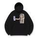 Frieren with milk lemonade oversize hoodie, Black, S (warm)