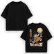 Goku large embroidery oversize t-shirt 31.259 фото