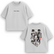 Itachi parts large embroidery oversize t-shirt 31.021 фото