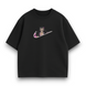 Swoosh Nezuko v2 oversize t-shirt, Black, XS