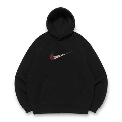 Swoosh Levi Ackerman eyes oversize hoodie 30.121.1 фото