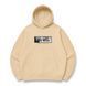 Levi Ackerman eyes boxed oversize hoodie, Beige, S (warm)