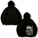 Yuta Okkotsu large embroidery oversize hoodie, Black, S (warm)