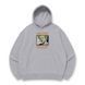 Wanted Roronoa Zoro boxed oversize hoodie, light gray, S (not warm)