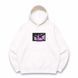 Berserk rectange text violet oversize hoodie 30.6.1 фото