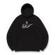 Swoosh Ichigo Kurosaki v2 Oversize hoodie, Black, S (warm)