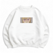 Marin Kitagawa boxed v2 oversize sweatshirt, White, S (warm)
