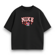 nk Garry Christmas oversize t-shirt, Чорний, XS