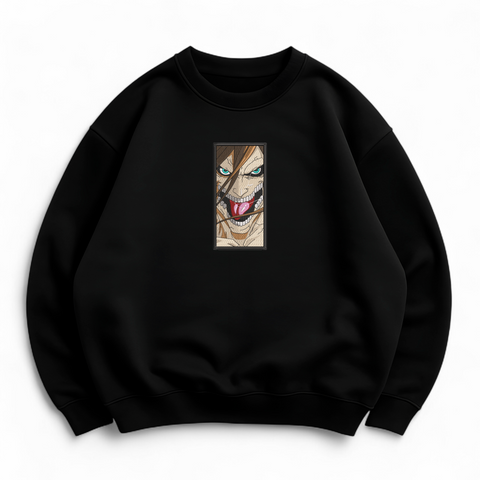 Eren Jaeger boxed v2 oversize sweatshirt 30.648.1 фото