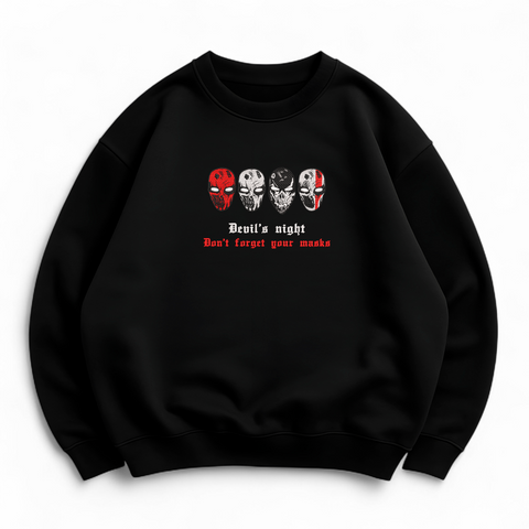 Devils Masks oversize sweatshirt 31.447 фото