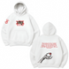 Berserk boxed v2 + kleymo + text eng + behelit oversize hoodie, White, S (warm)