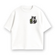 Cat with energy drink black oversize t-shirt 31.263 фото 1