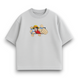 Luffy fist boxed oversize t-shirt 31.119 фото