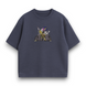 Mayuri Kurotsuchi oversize t-shirt, Dark gray, XS
