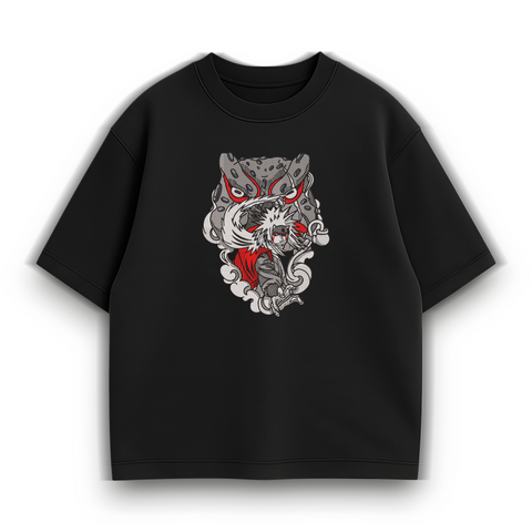 Jiraya oversize t-shirt, Black, XS