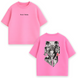 Itachi parts large embroidery oversize t-shirt 31.021 фото