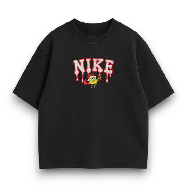 nk Spongebob Christmas oversize t-shirt 31.395 фото
