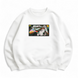 Jojo anime boxed v2 oversize sweatshirt, White, S (warm)