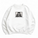 Trafalgar boxed v2 oversize sweatshirt, White, S (warm)