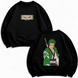 Roronoa Zoro large embroidery oversize sweatshirt 30.716.1 фото