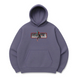 Miles Morales boxed oversize hoodie, Gray, S (warm)