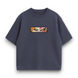 Ichigo Kurosaki eyes boxed oversize t-shirt, Dark gray, XS